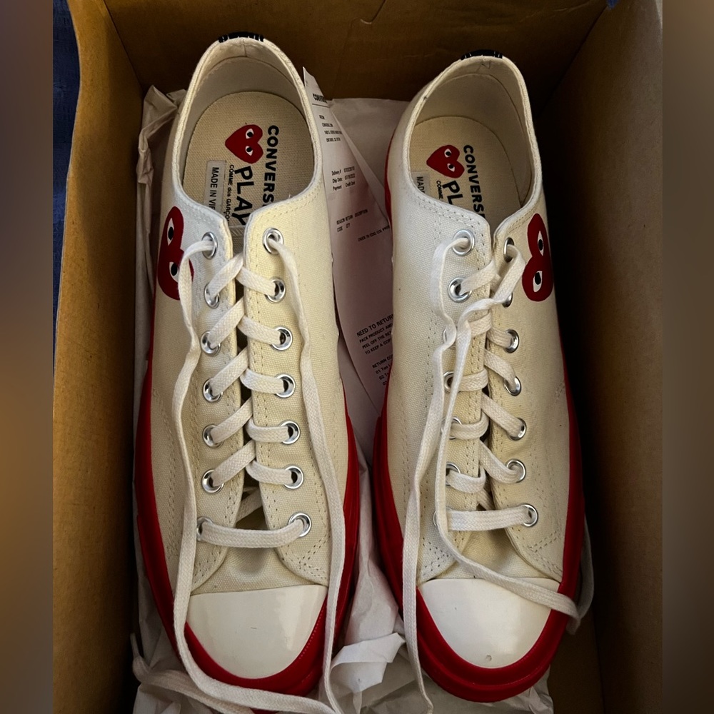 Converse Comme des Garçon Size 12